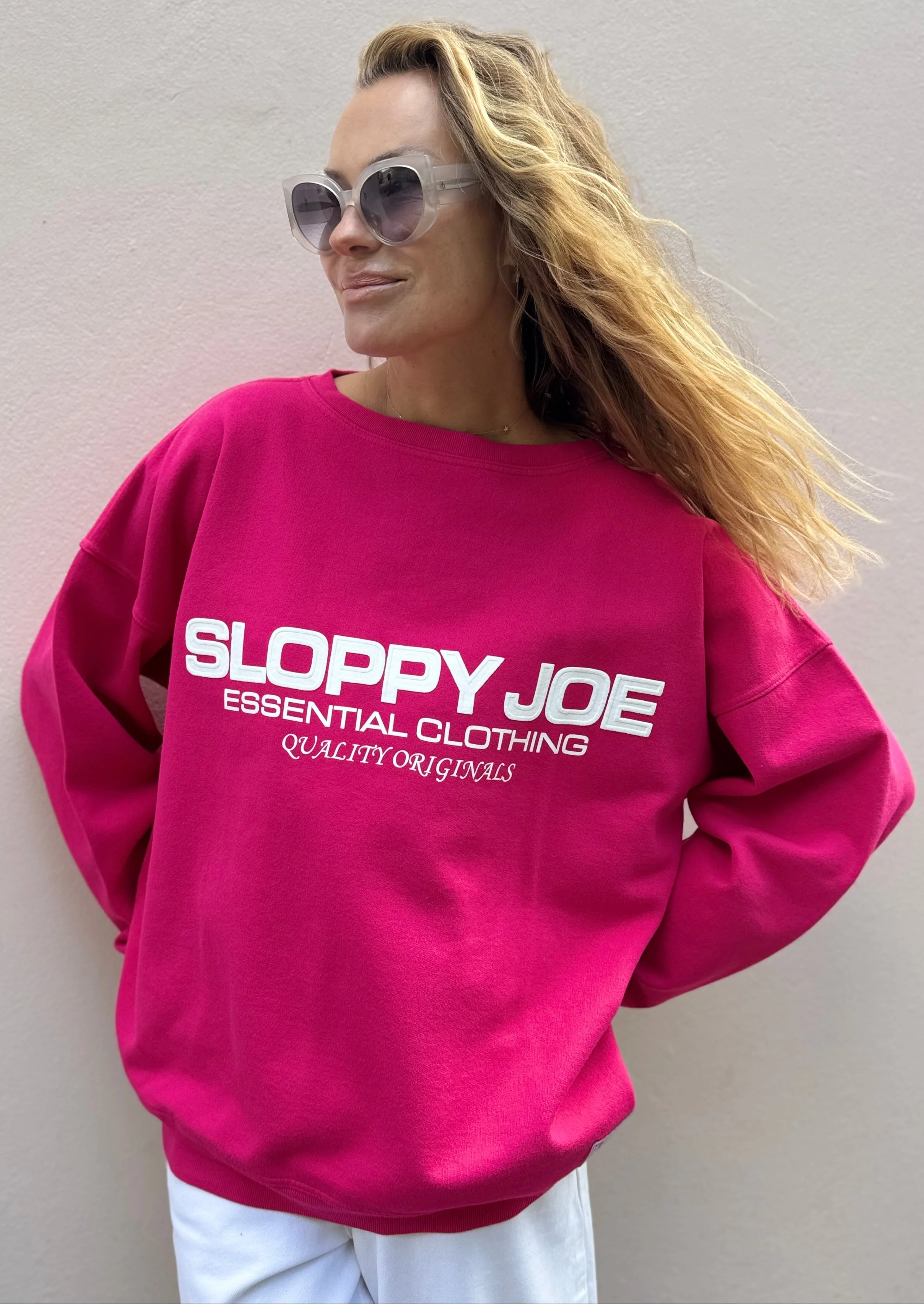 05 CLASSIC SQUARE SWEATSHIRT - Lipstick