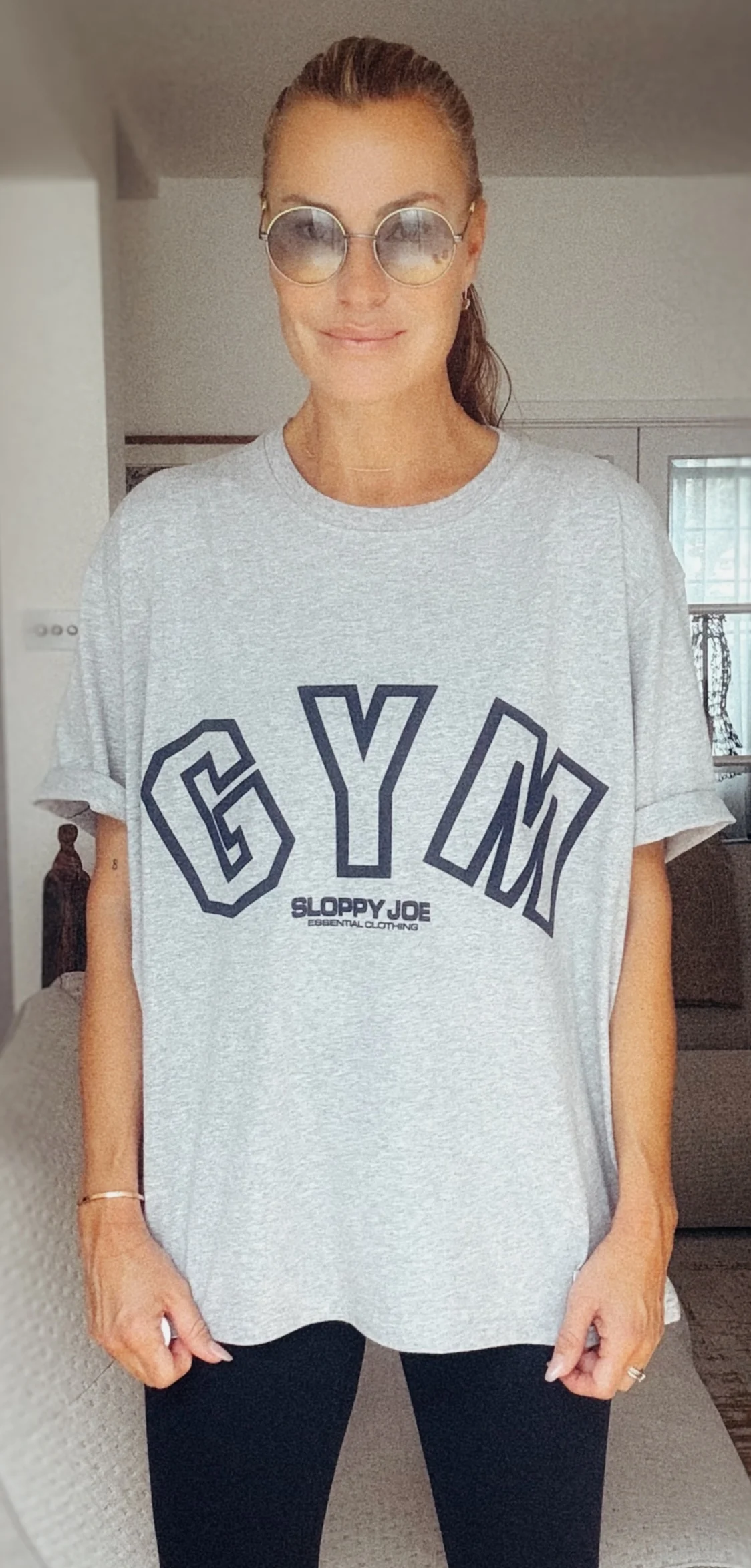 GYM T-shirt - Grey Marl